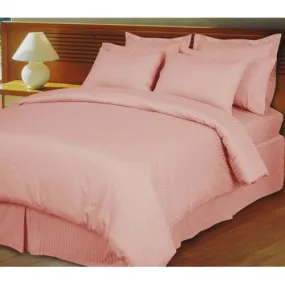 15 Inch Drop Bed Skirt Light Pink 1000TC Egyptian Cotton 1-PC