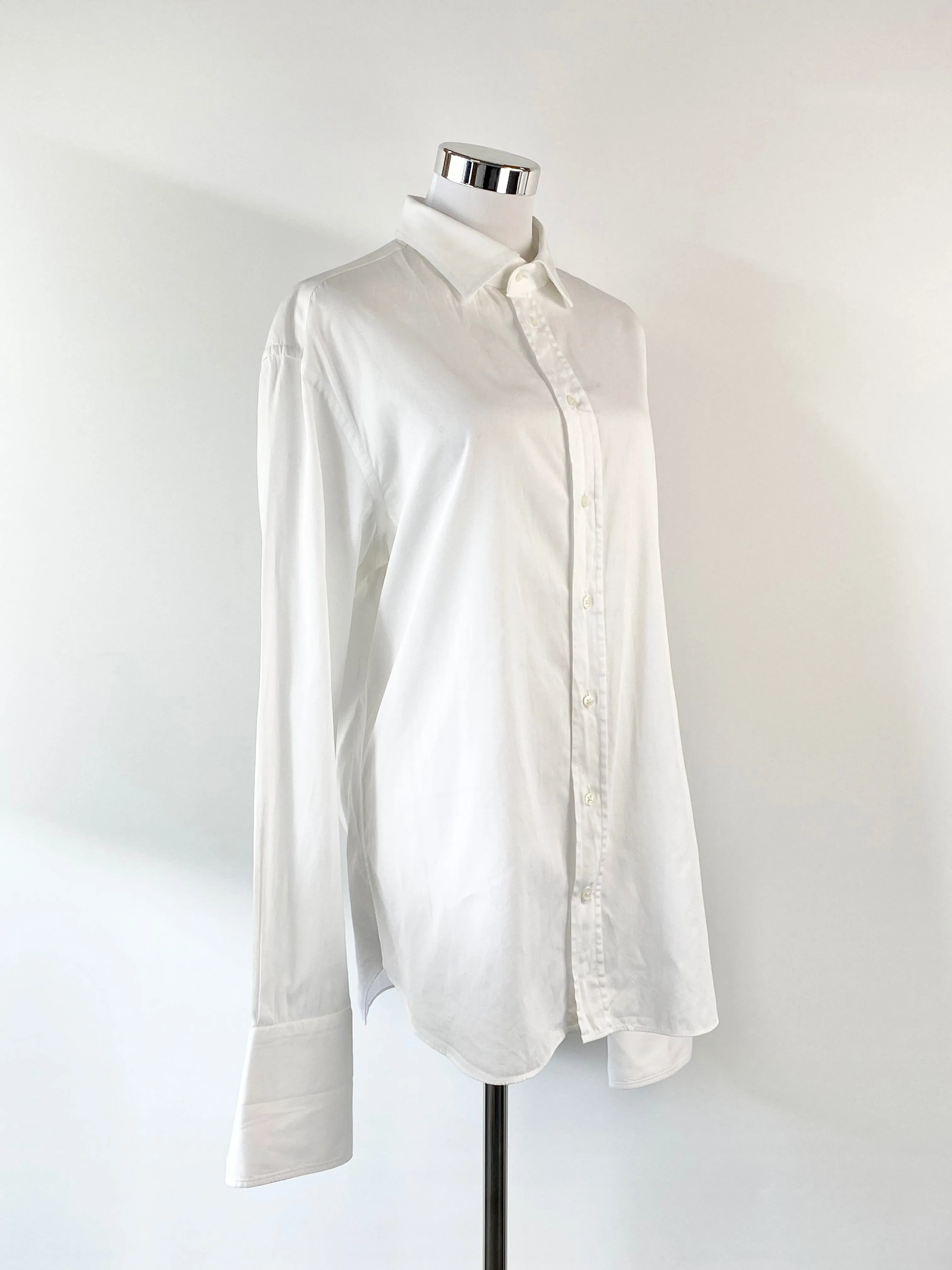 Armani Collezioni Crisp White French Cuff Shirt - 43/17