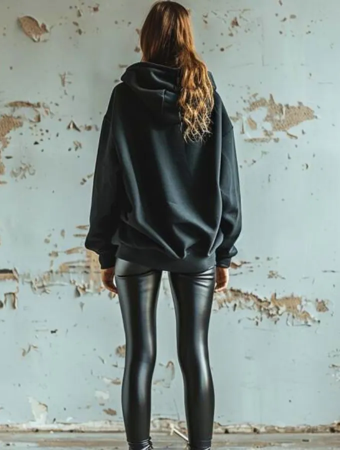 BASIC HOODIE - BLACK