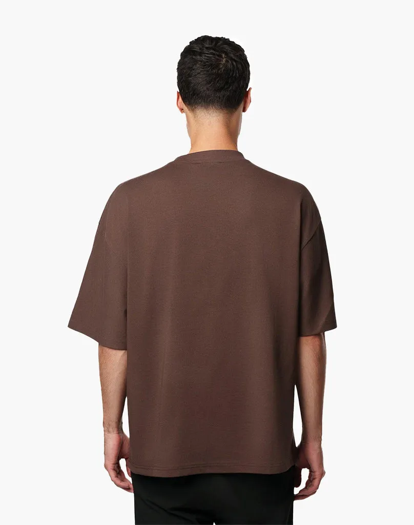 BASIC TEE (CHOCOLATE BROWN)