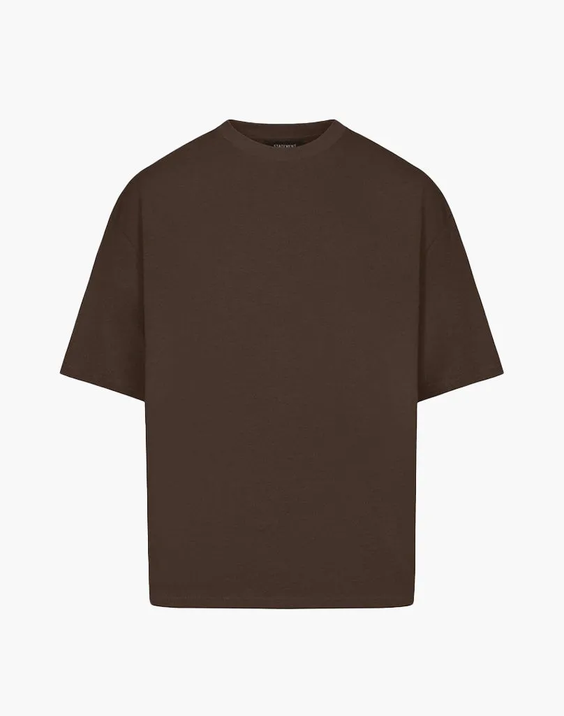 BASIC TEE (CHOCOLATE BROWN)