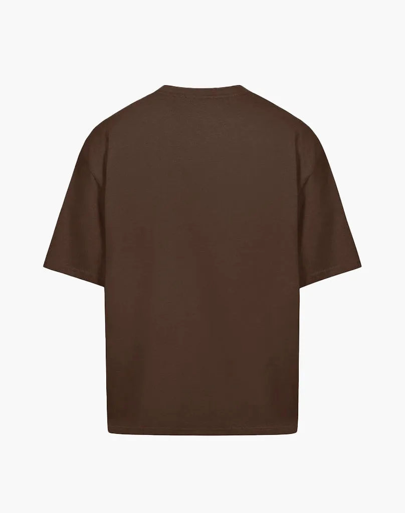 BASIC TEE (CHOCOLATE BROWN)