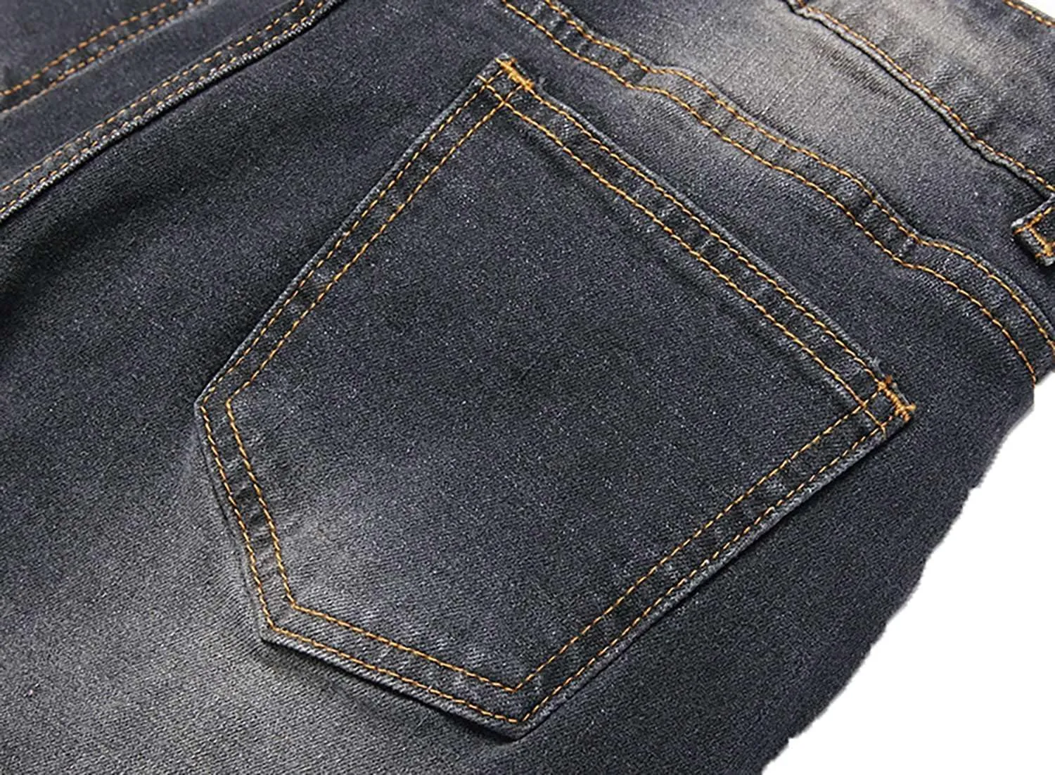 Boy's Jeans Pants Kids Ripped Skinny Jeans Casual Slim Fit Denim Jeans Trousers