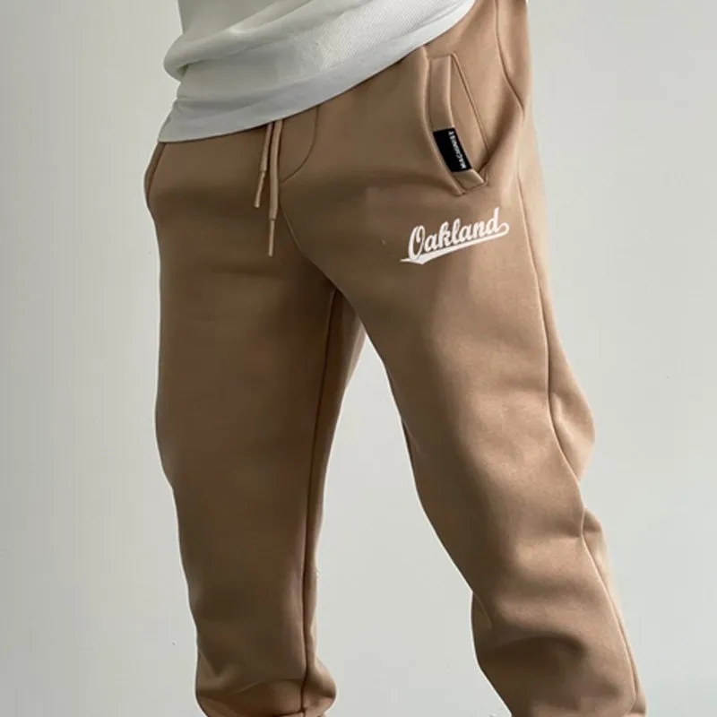 Casual fashion Oakland wool track pants