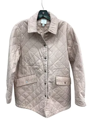 Coat Puffer & Quilted By Joie In Pink, Size: M