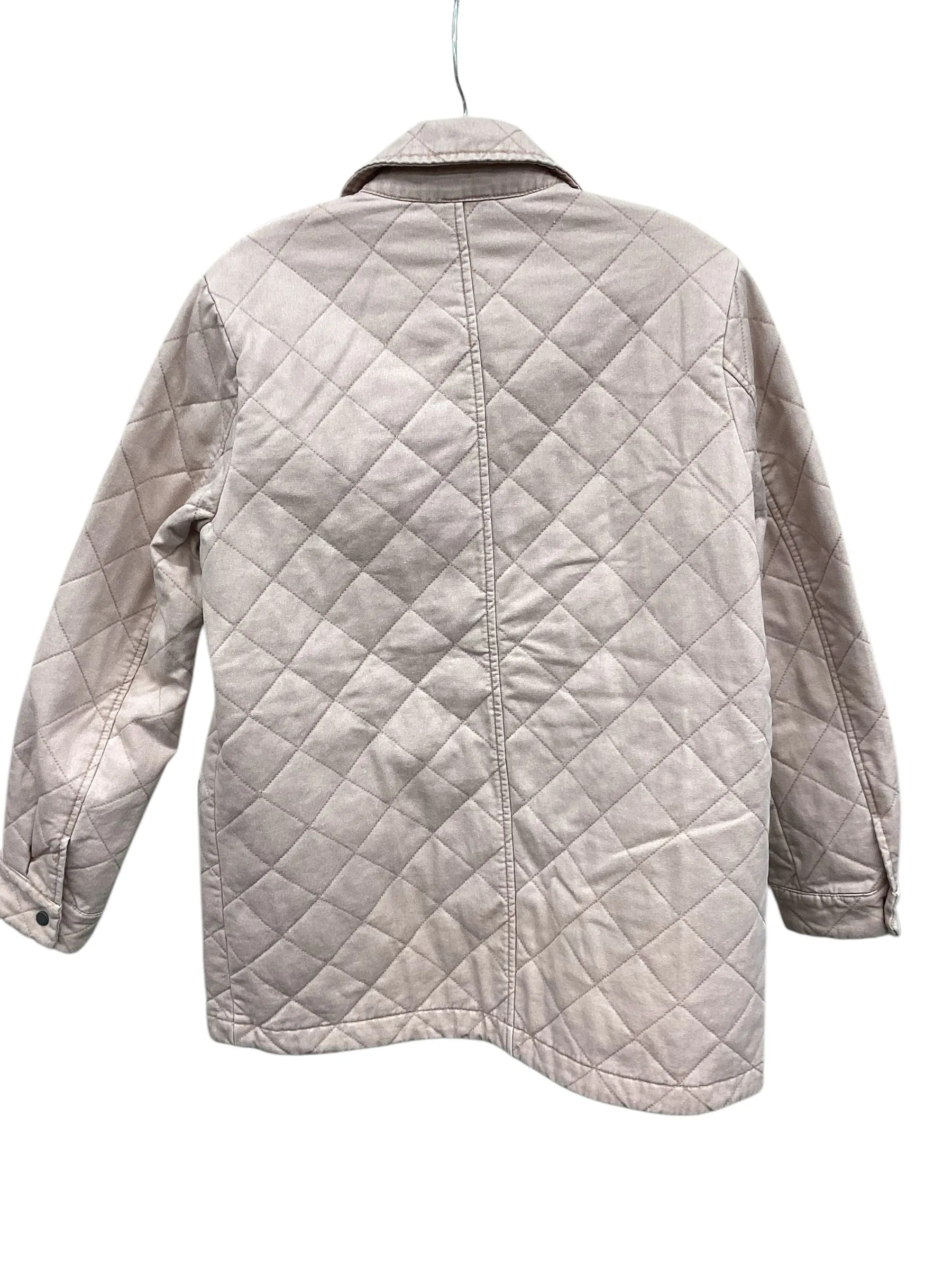 Coat Puffer & Quilted By Joie In Pink, Size: M