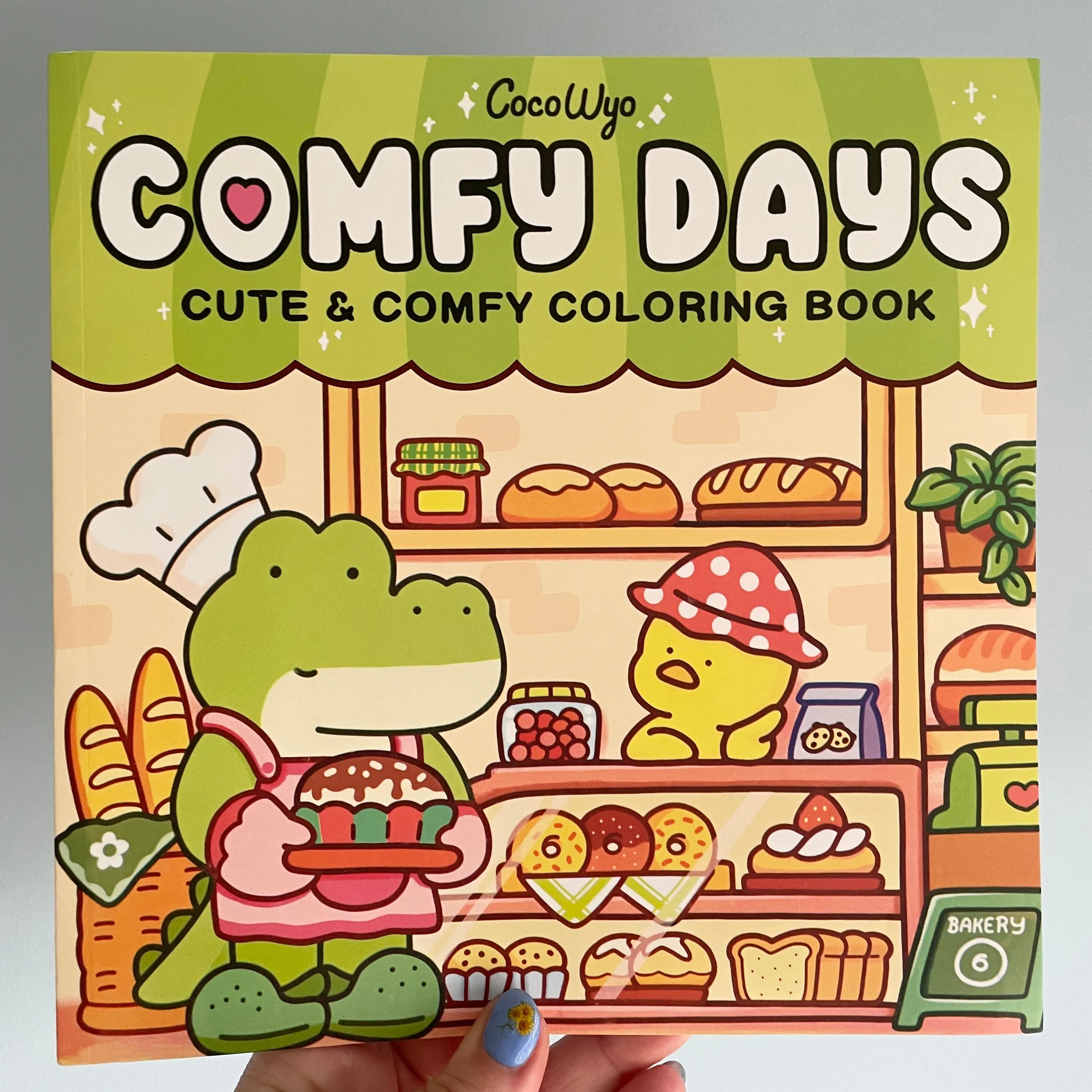 Comfy Days Cute and Comfy Kawaii Colouring Book