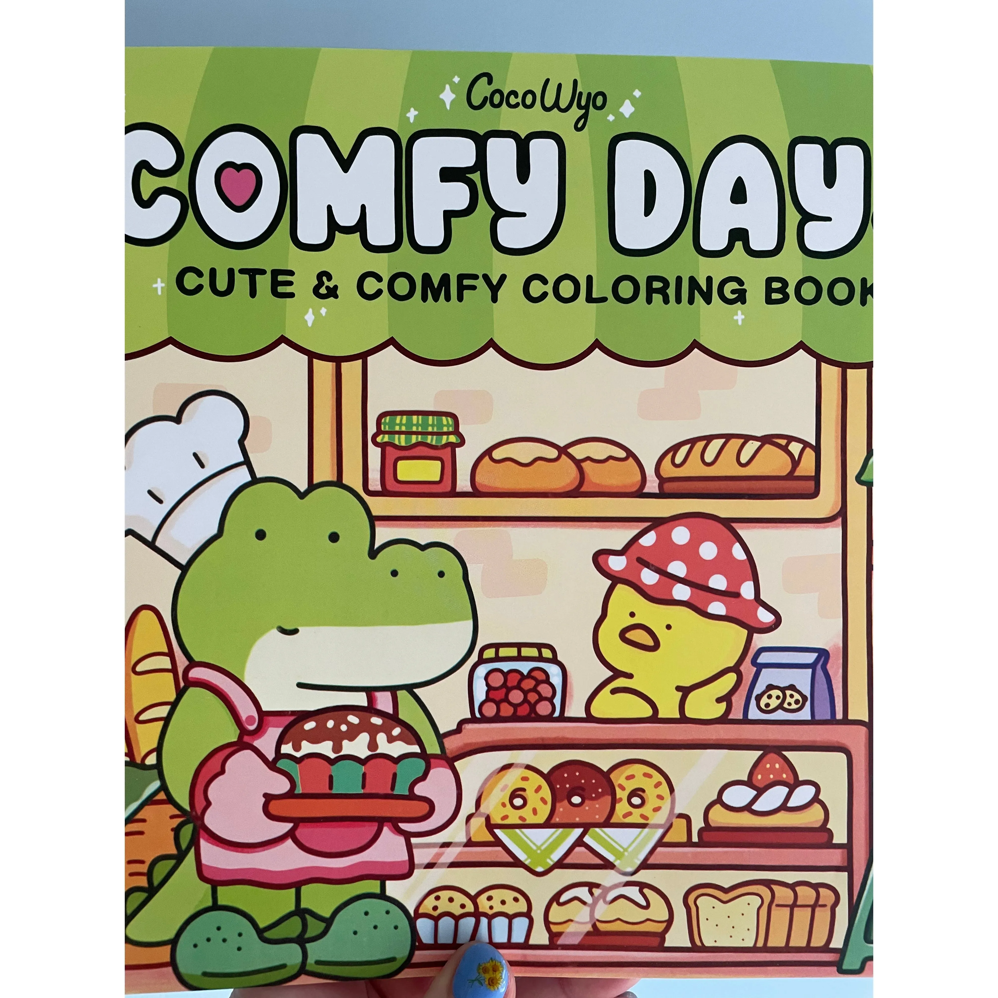 Comfy Days Cute and Comfy Kawaii Colouring Book
