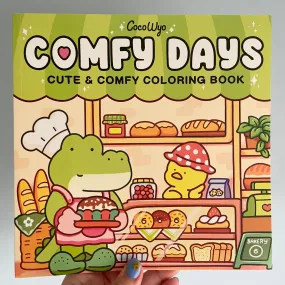 Comfy Days Cute and Comfy Kawaii Colouring Book