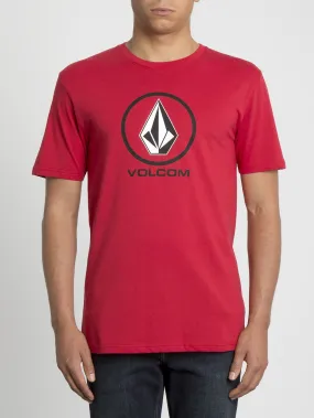 Crisp Stone T-shirt - Engine Red