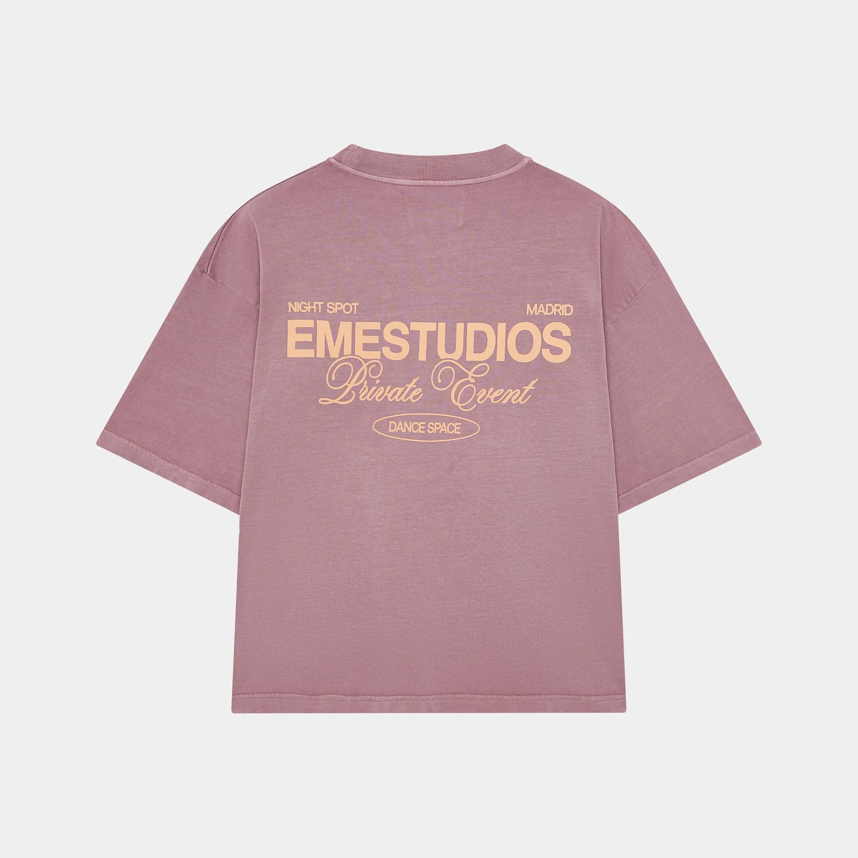 Disco Merlot Oversized tee
