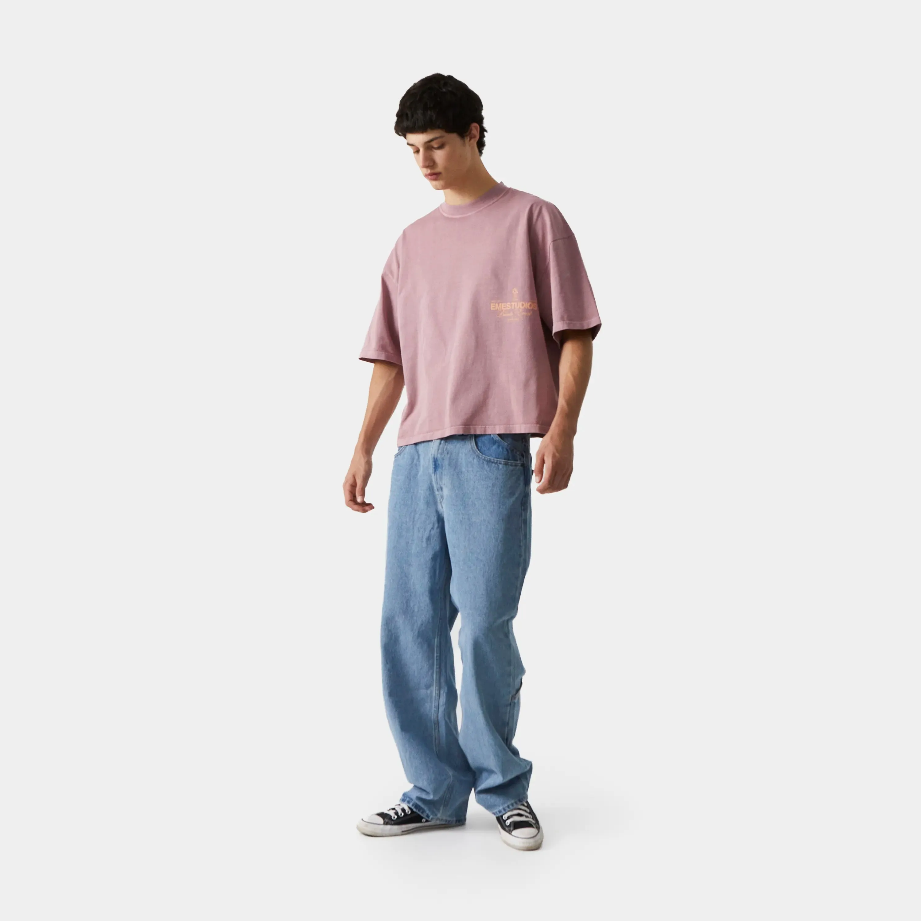 Disco Merlot Oversized tee