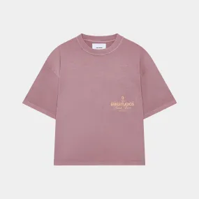 Disco Merlot Oversized tee