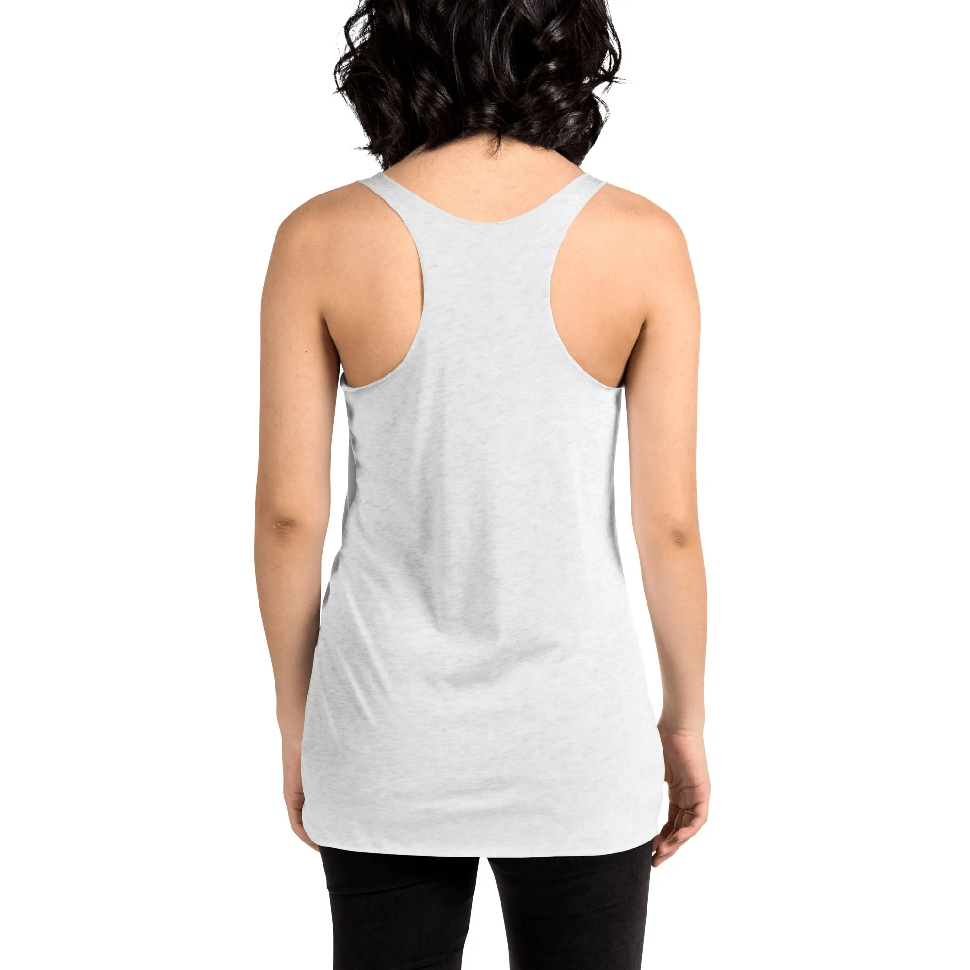 DUO MODERN "Champagne Before Noon" Women's Racerback Tank