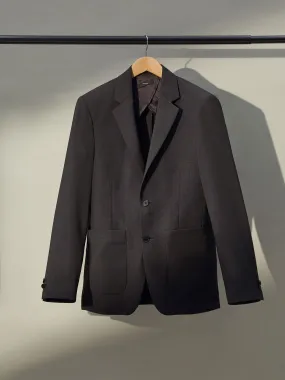 Four Season Wool Travel Blazer - Downtown Grey