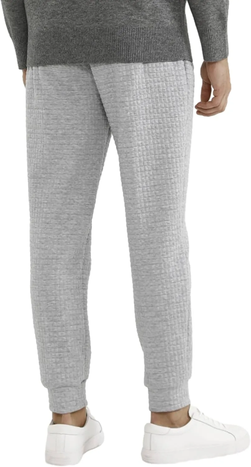 GINGTTO Men's Sweatpants Waffle Slim Fit Stretch Jogger Pants for Men
