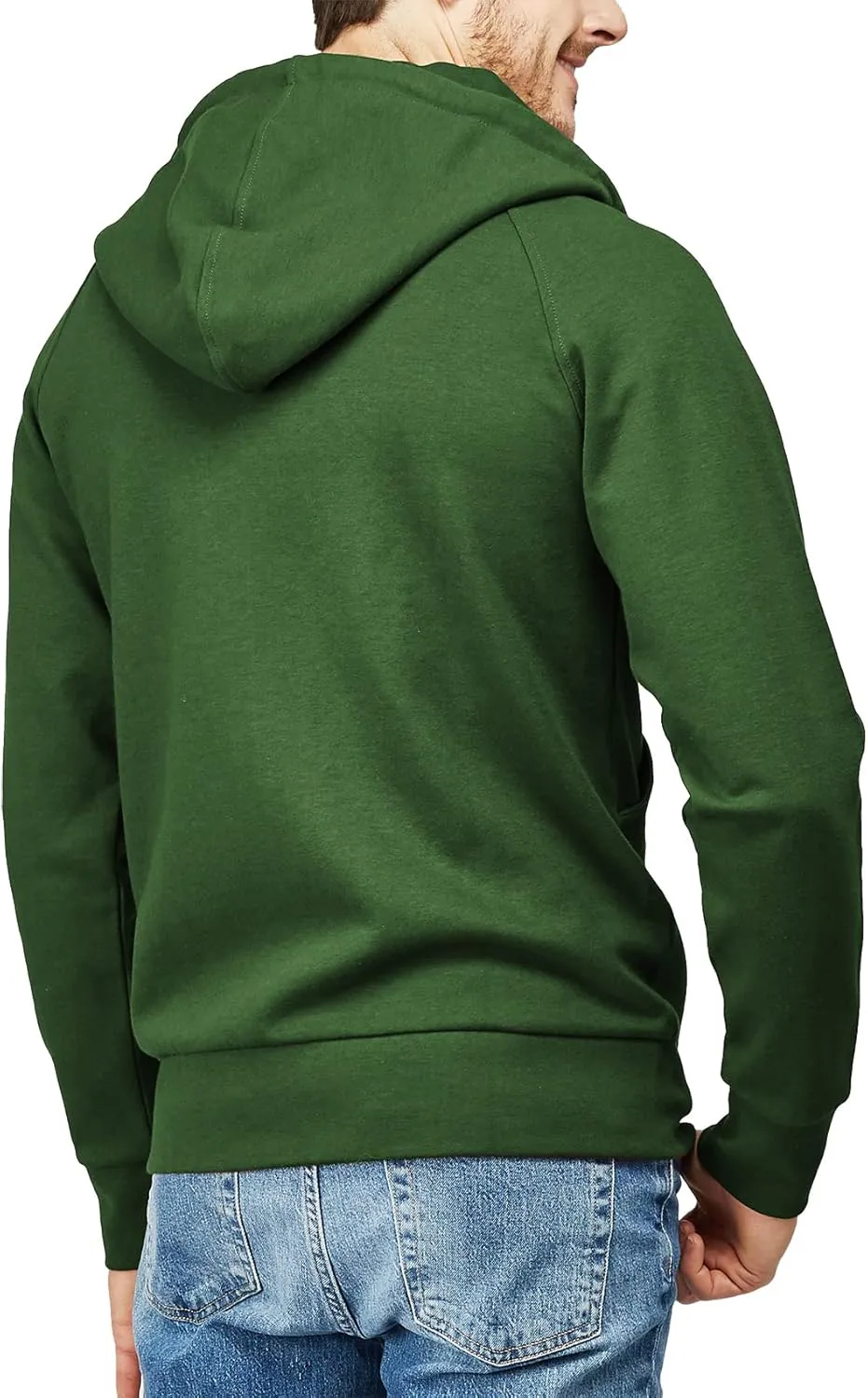 H2H Mens Casual Slim Fit Hoodie Zip-Up Long Sleeve Active Jackets