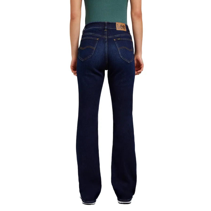 Lee pantalone jeans da donna a zampa Ultra Lux Comfort 112350781 blu scuro