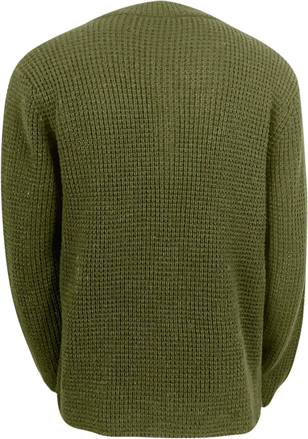 Mens Cardigan Sweater with Buttons Knitted Lapel Men Cardigan Sweater Lightweight Warm Loose Winter Cardigan