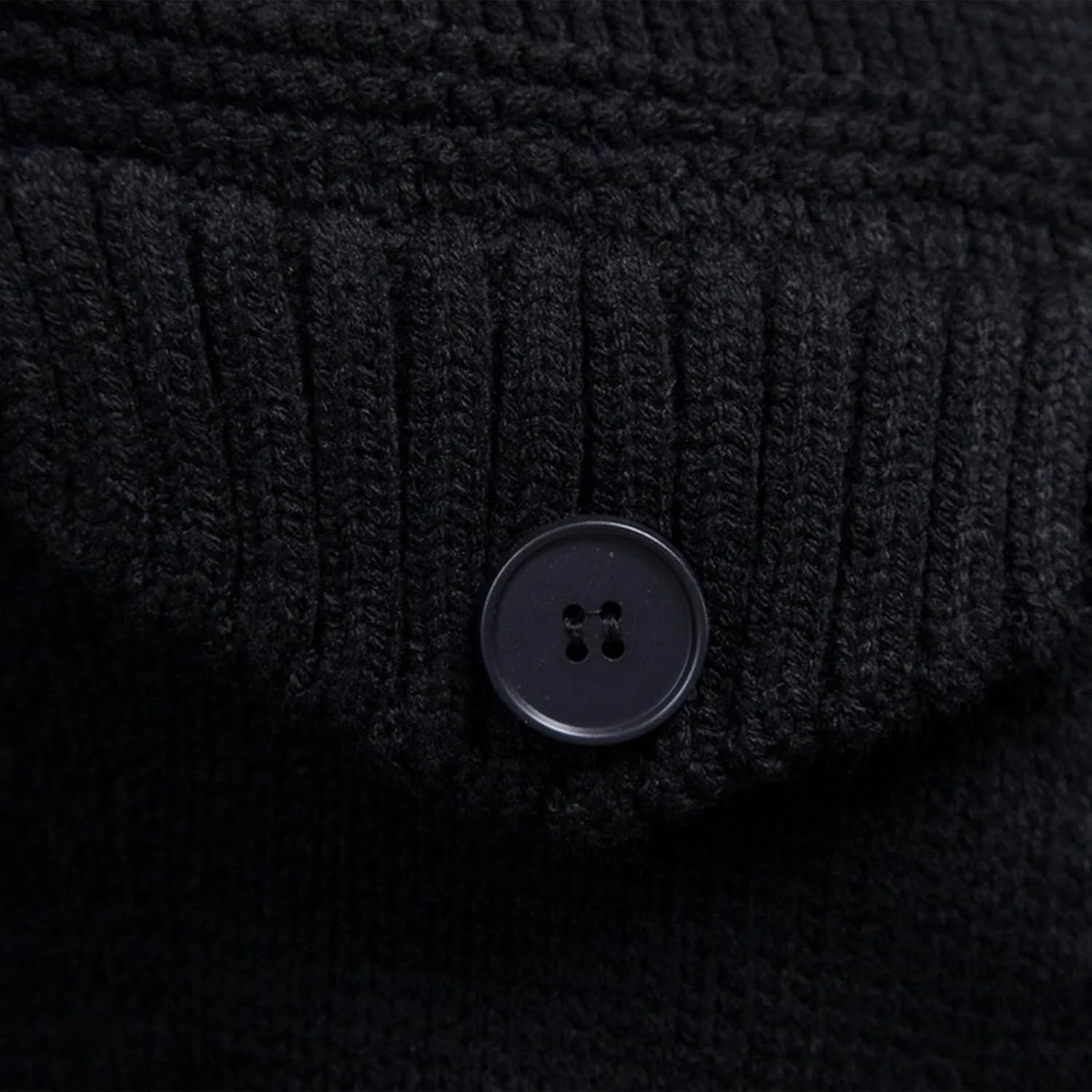 Men's Cardigan Sweaters Button Down Knit Sweater Open Front Cardigan Turn Down Collar Jacket Casual Winter Jackets