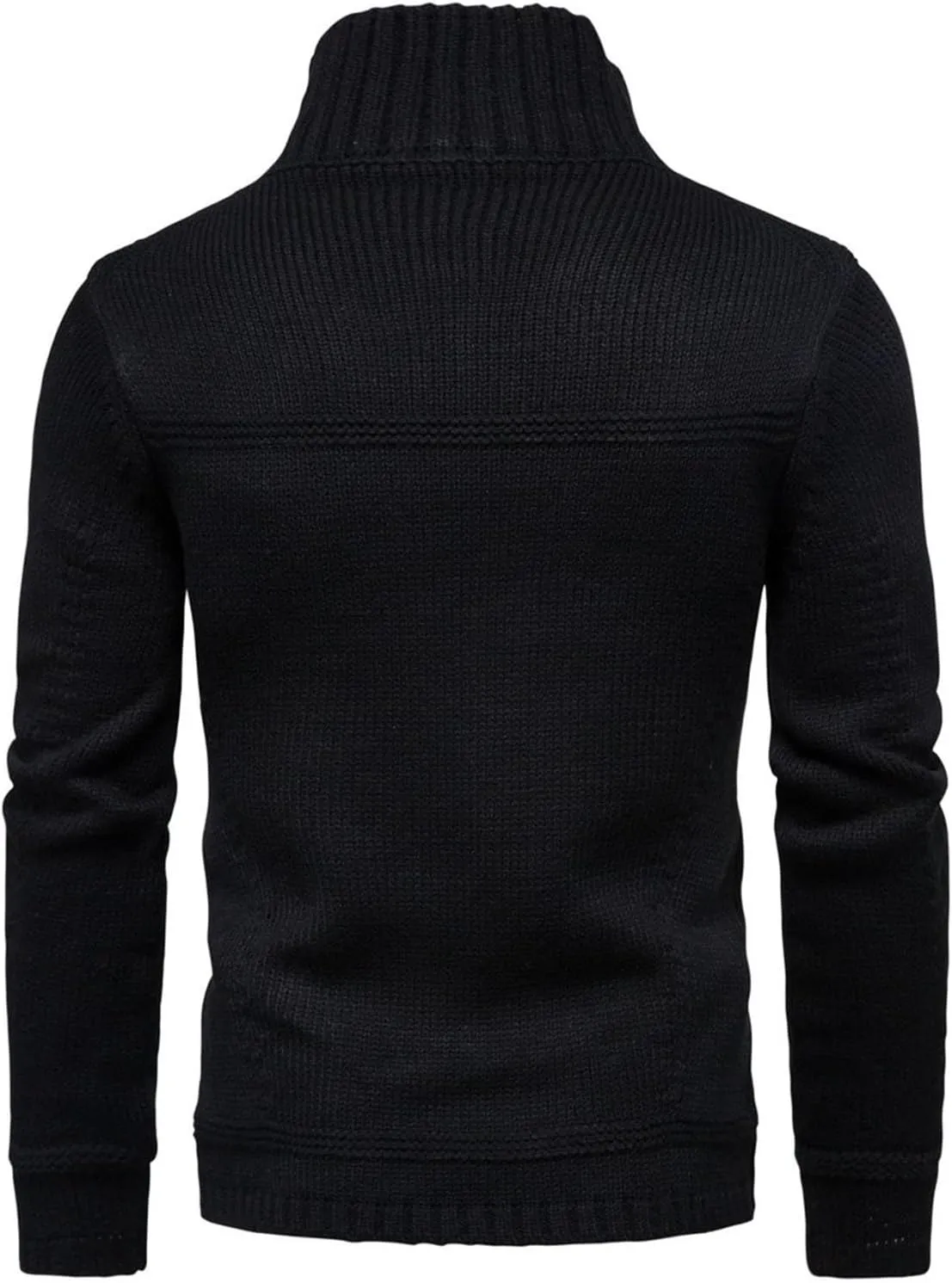 Men's Cardigan Sweaters Button Down Knit Sweater Open Front Cardigan Turn Down Collar Jacket Casual Winter Jackets