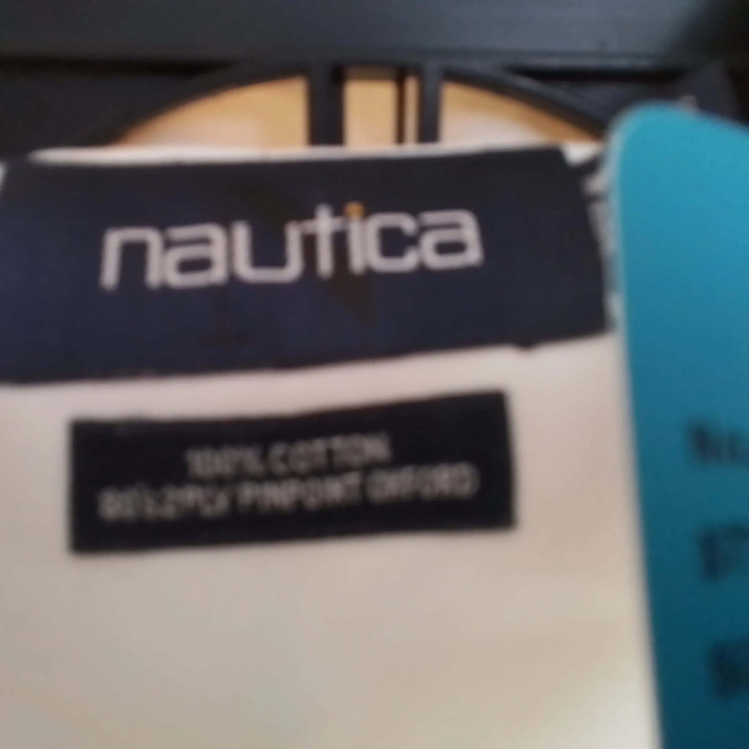 Nautica Men's White Dress Shirt