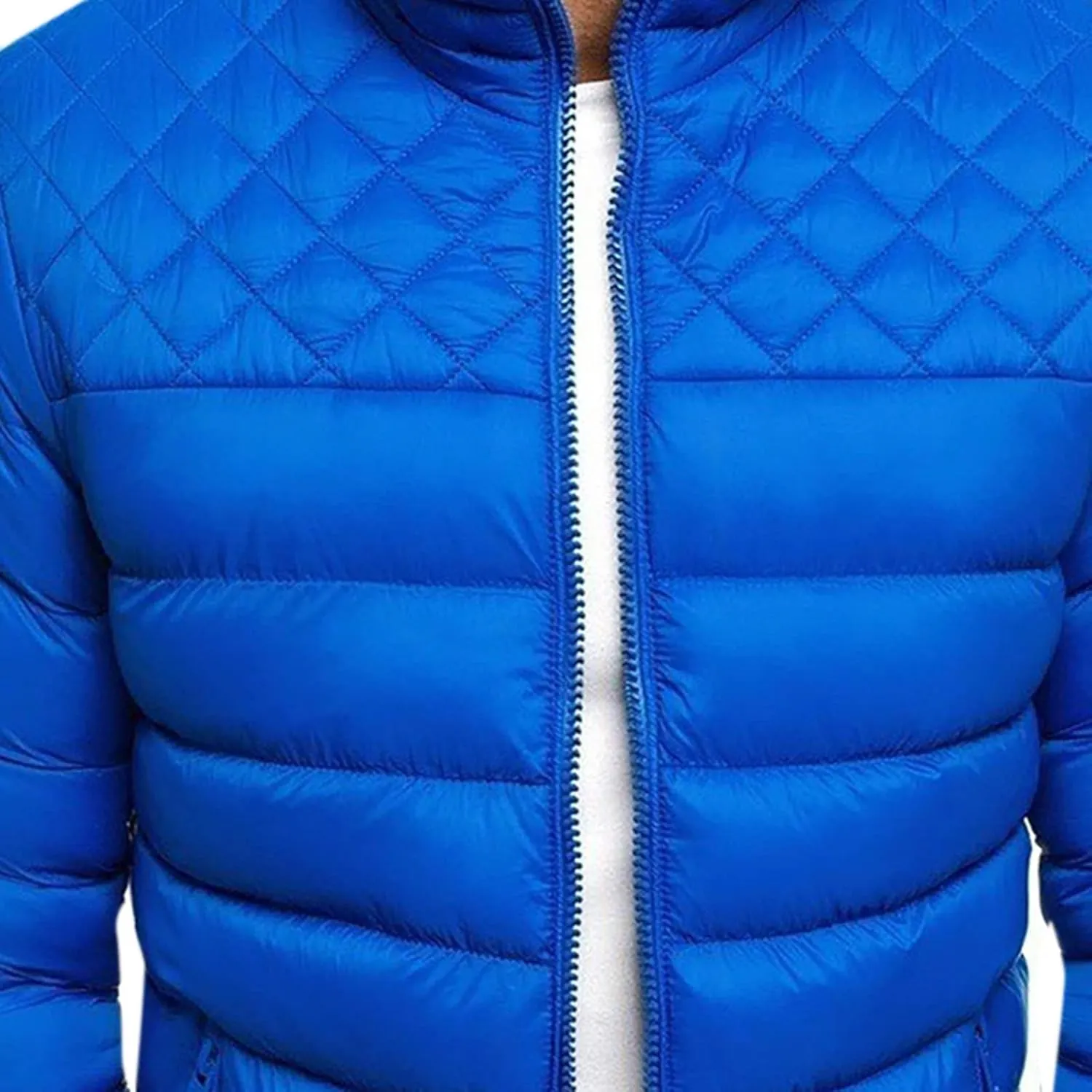 SHOPESSA Mens Lightweight Puffer Jackets Warm Packable Down Jacket Mens Winter Clothes Fashion 2023 Cold Weather Outfits