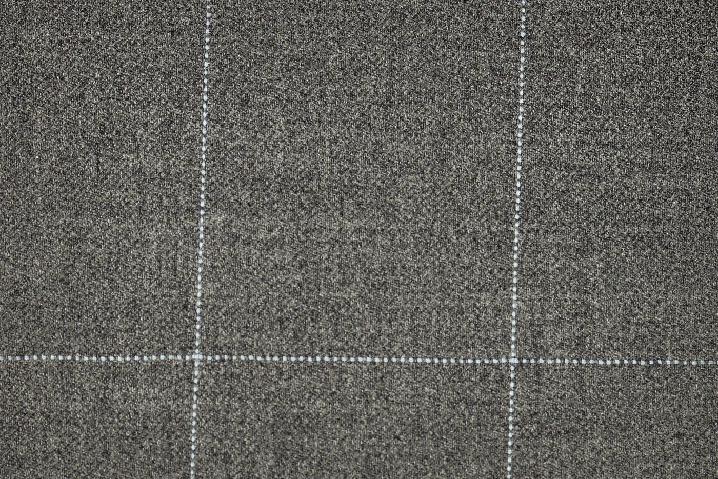 Slim Fit Grey Windowpane With Blue Detail Two Piece Suit GB-VBC-23