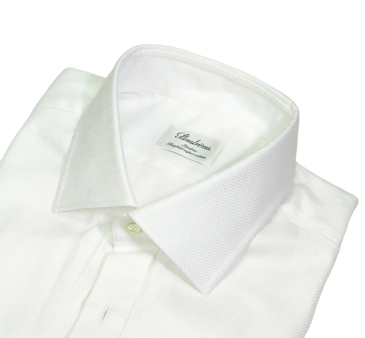Stenströms - Crisp White Tuxedo Shirt 43