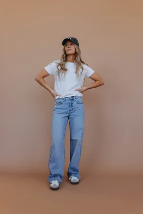 THE BAKER BASIC TOP IN WHITE