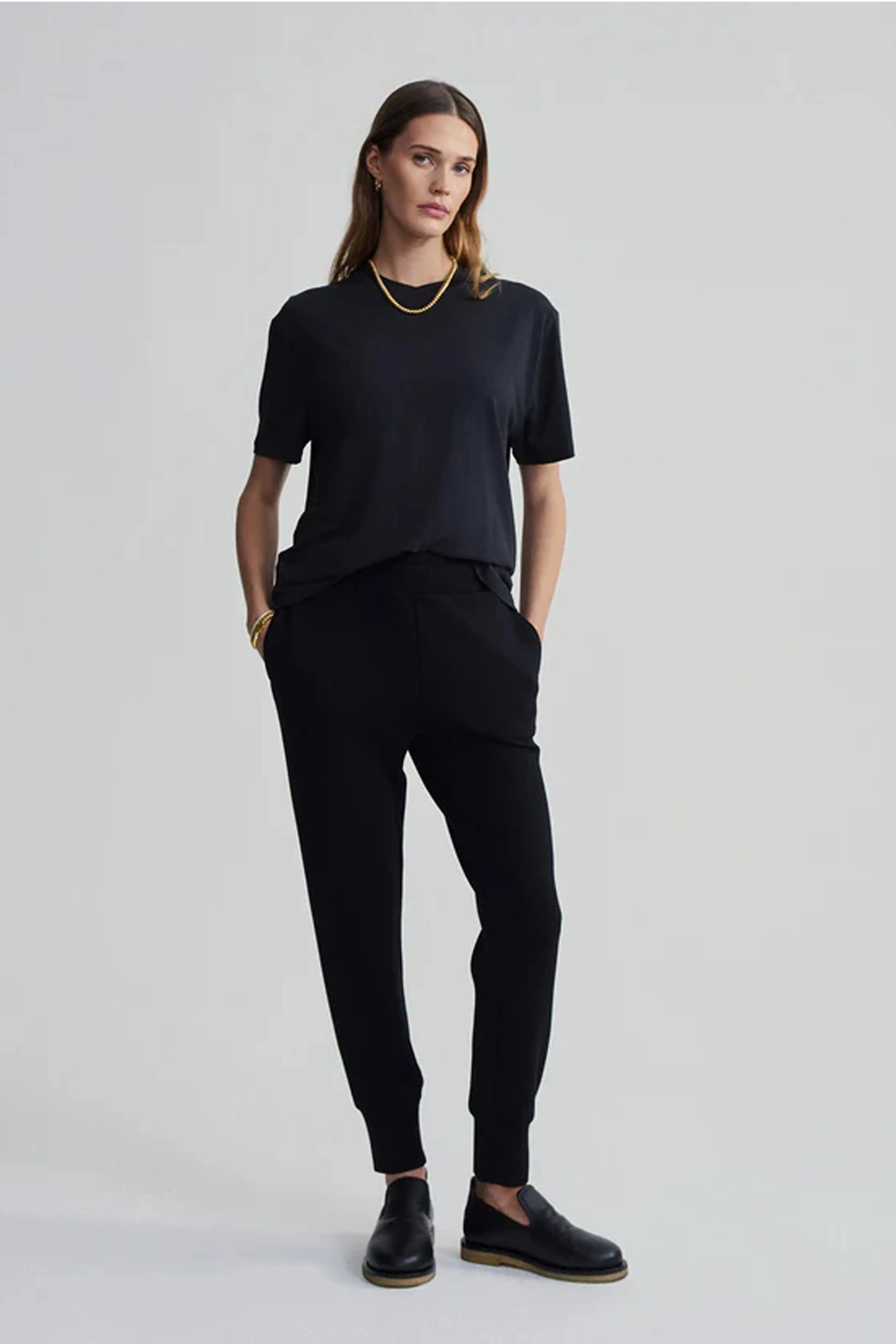 VARLEY | Leighton Boyfriend Tee - Black