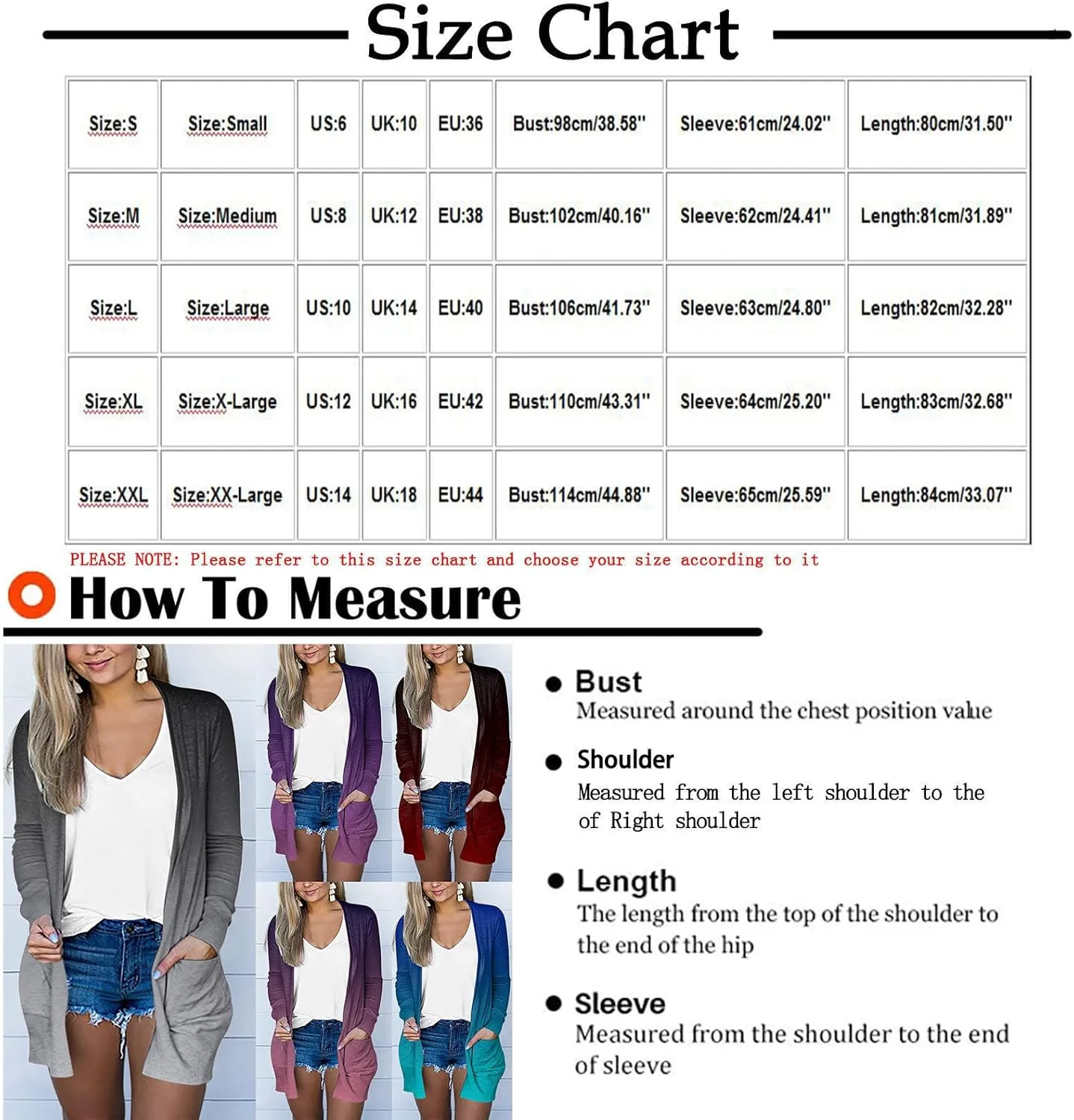Women Lightweight Ombre Cardigans Open Front Long Sleeve Fall Knitted Draped Duster Cardigan Coats with Pockets