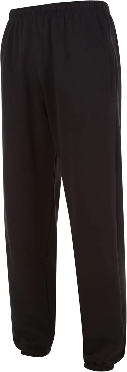 Yacht & Smith 24 Pack of Boys Jogger Bulk Sweatpants, Black Navy Gray, Comfy Lounge Joggers for Kids