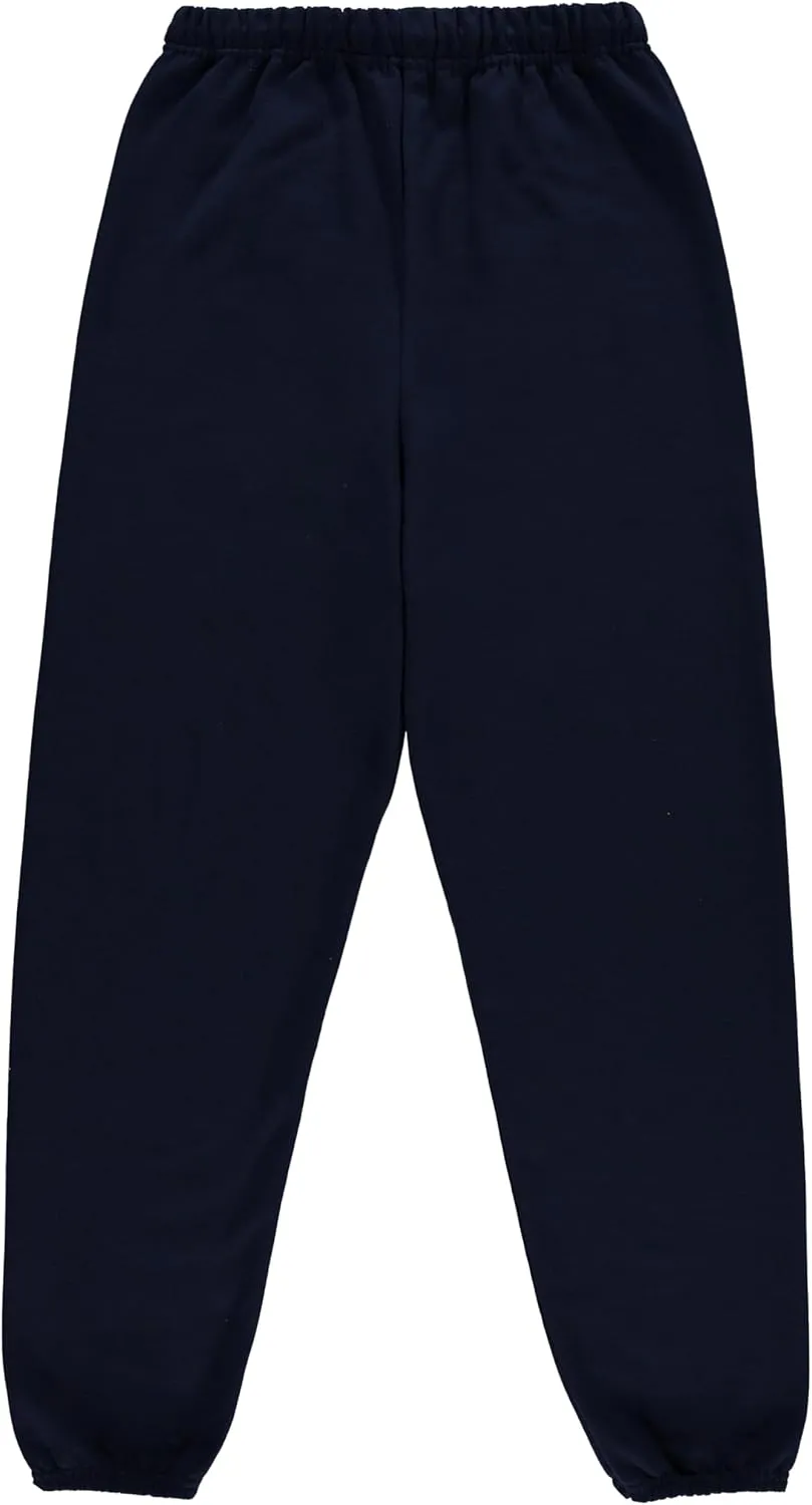 Yacht & Smith 24 Pack of Boys Jogger Bulk Sweatpants, Black Navy Gray, Comfy Lounge Joggers for Kids