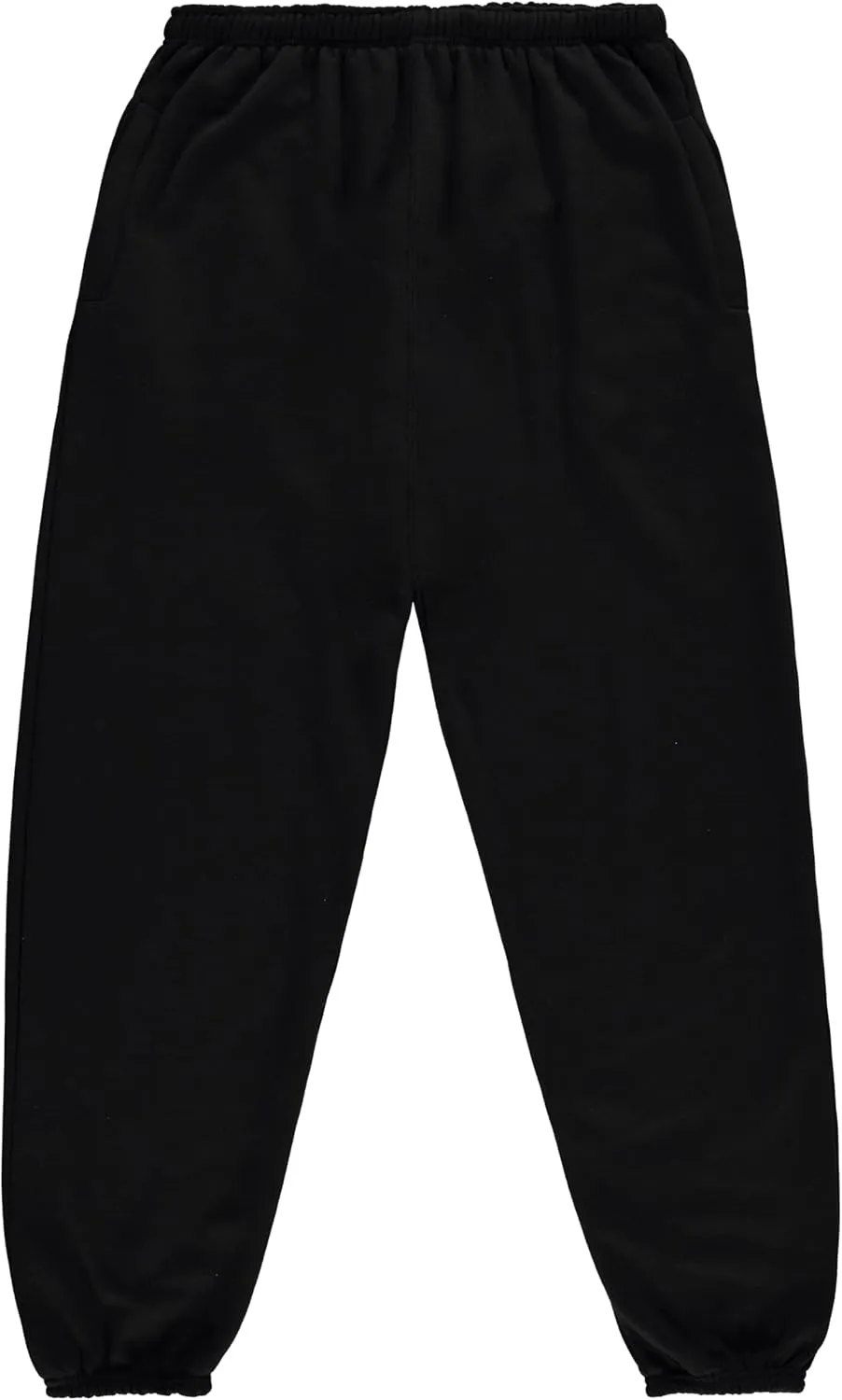 Yacht & Smith 24 Pack of Boys Jogger Bulk Sweatpants, Black Navy Gray, Comfy Lounge Joggers for Kids