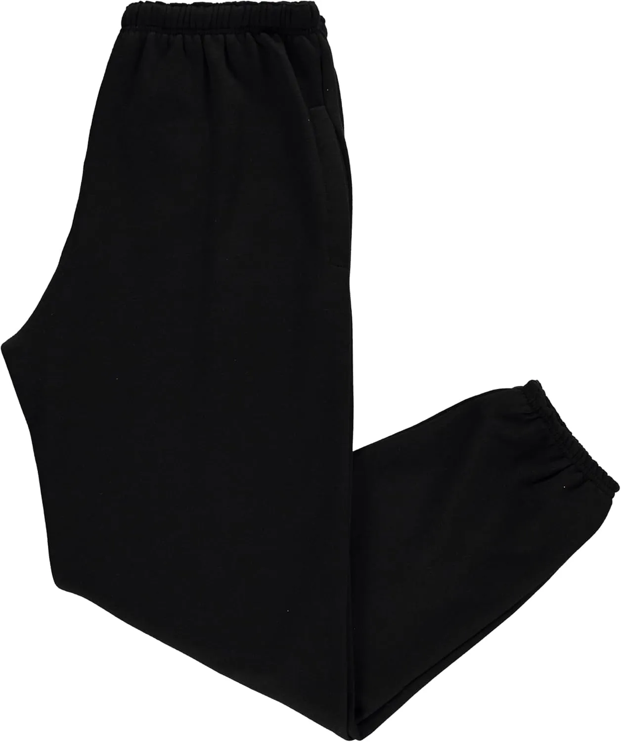 Yacht & Smith 24 Pack of Boys Jogger Bulk Sweatpants, Black Navy Gray, Comfy Lounge Joggers for Kids